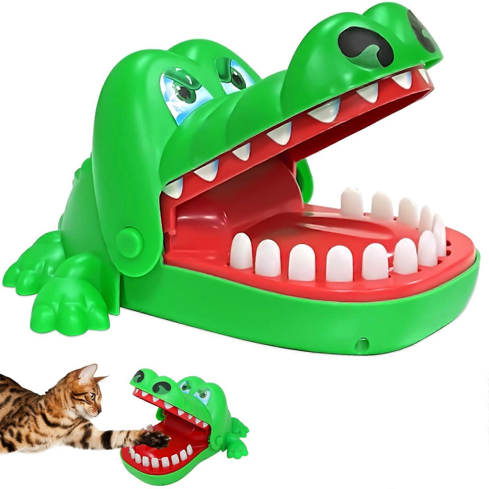 Crocodile at the Dentist Toy Set - Kids Skill Game, Crocodile Teeth Game for Children, Croco Doc Mouth Biting Game
