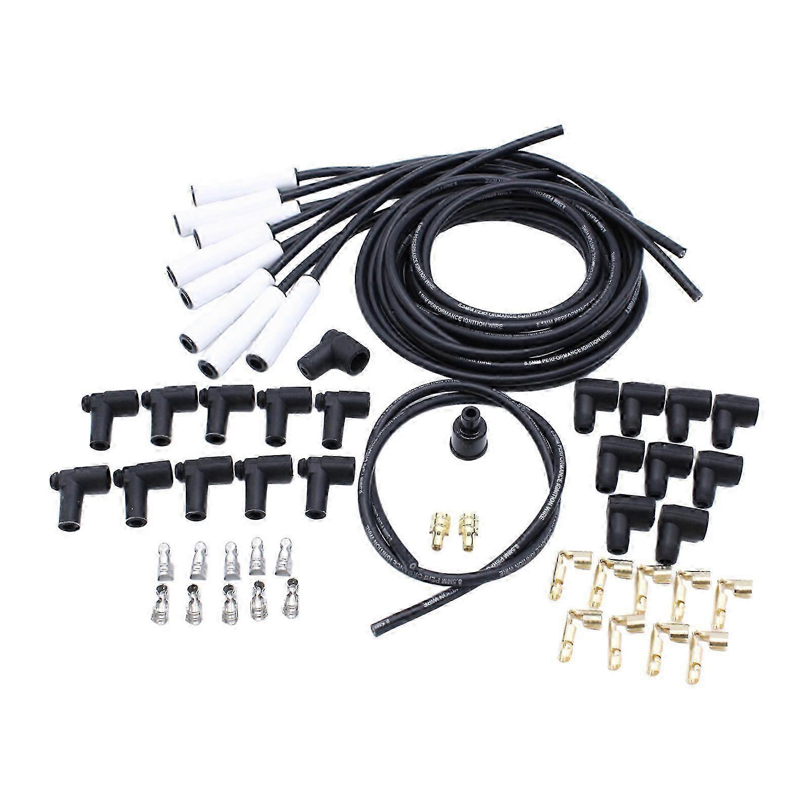 Spark Plug Wires Automobile Repairing Accessory Professional Replace Parts