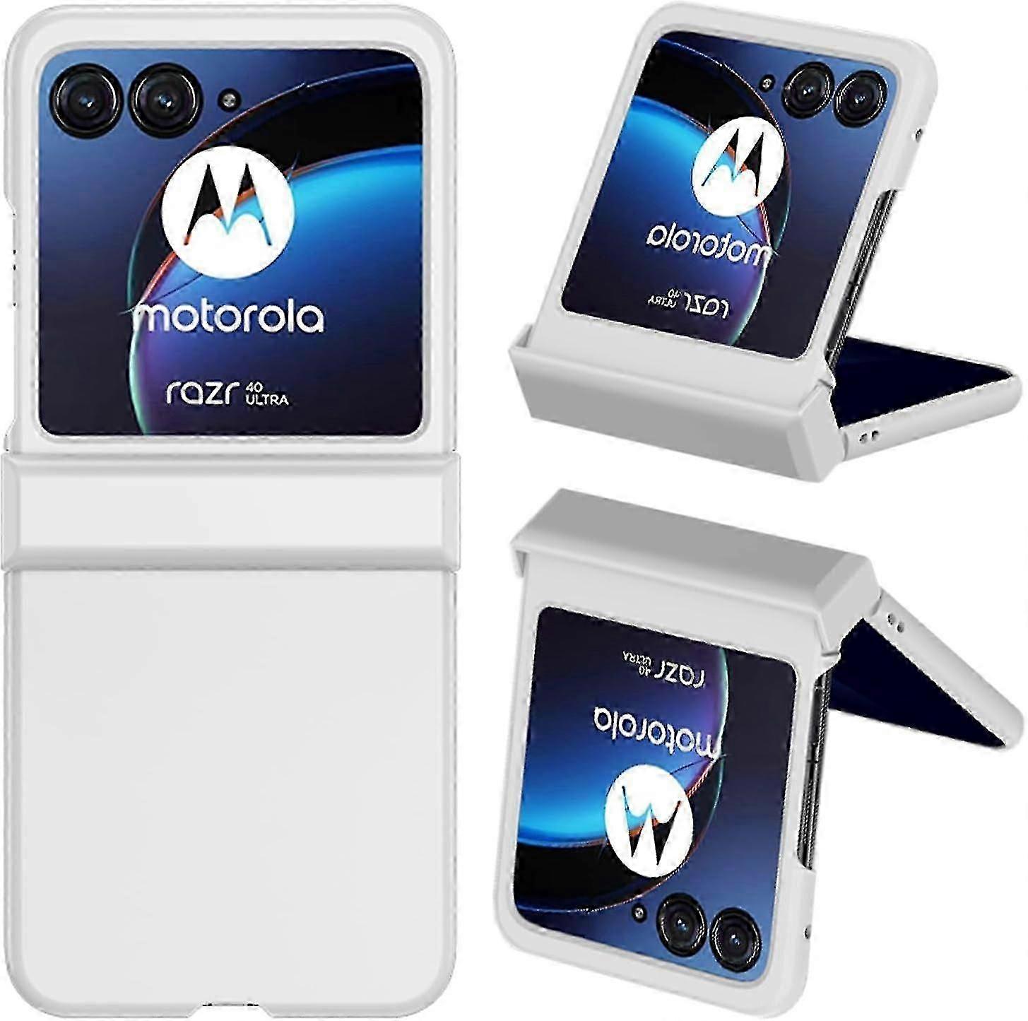 Compatible Flip Case for Motorola Razr 40 Ultra Case with Hinge Protector, for Motorola Razr 40 Ultra Hard PC Thin Shockproof Case