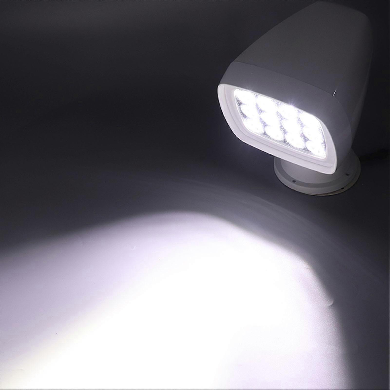 LED Searchlight Remote Control Flashing SOS Mode Spot Light Lamp DC12V 24V 27W for Boat Outdoor