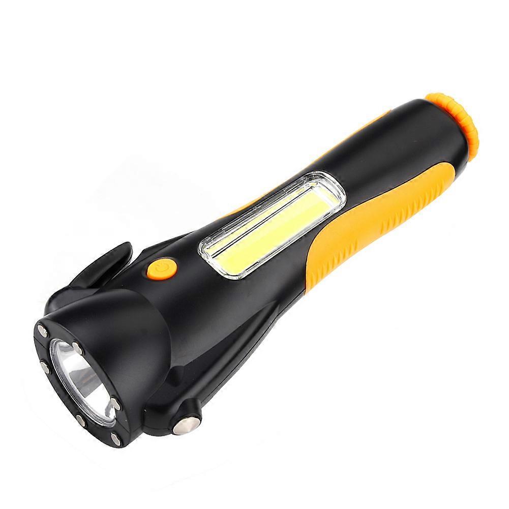 Emergency flashlight for car with warning light and camping safety