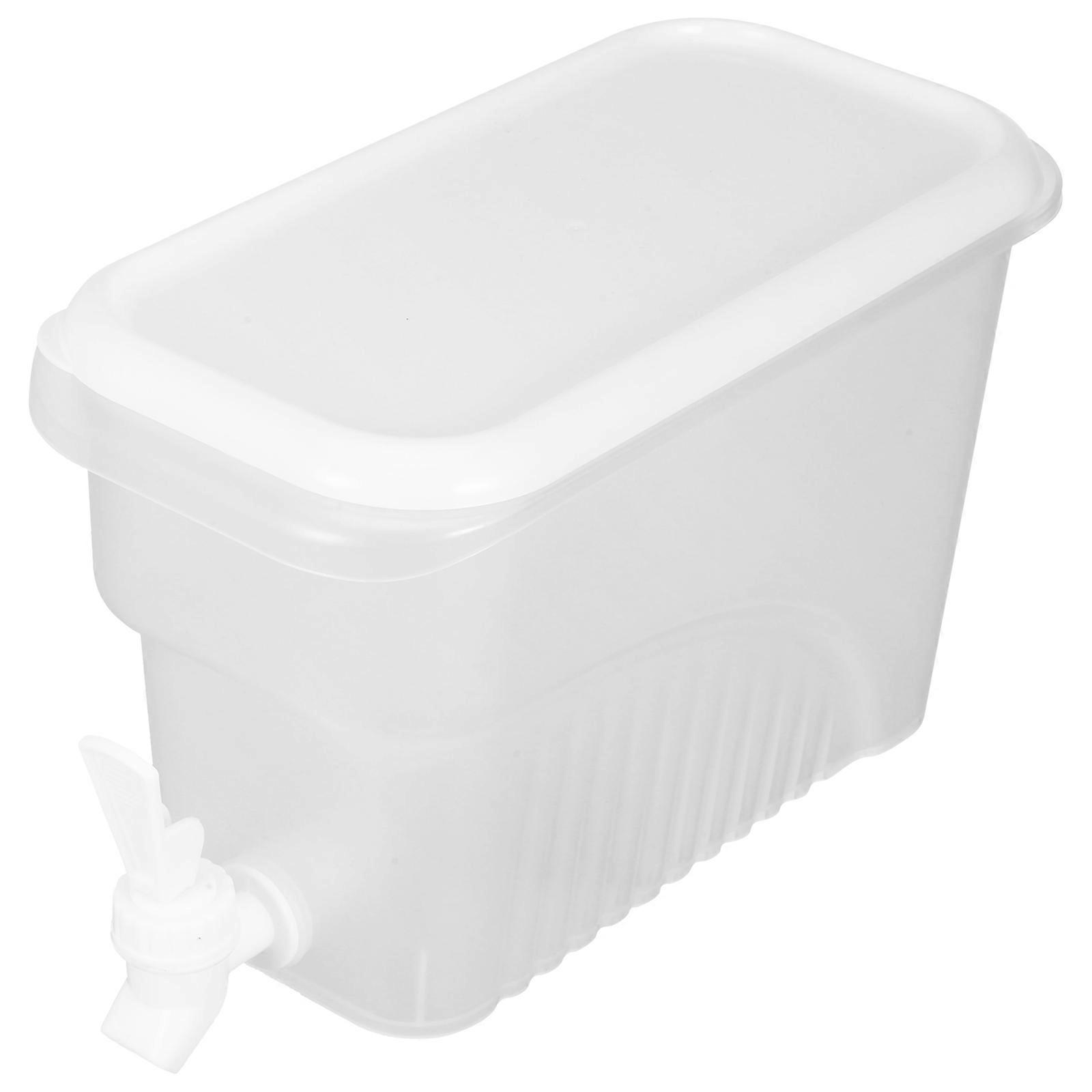 Beverage Dispenser with Tap, Large Capacity Drink Container for Parties, Easy to Clean and Fill for Juices, Cocktails, Iced Drinks