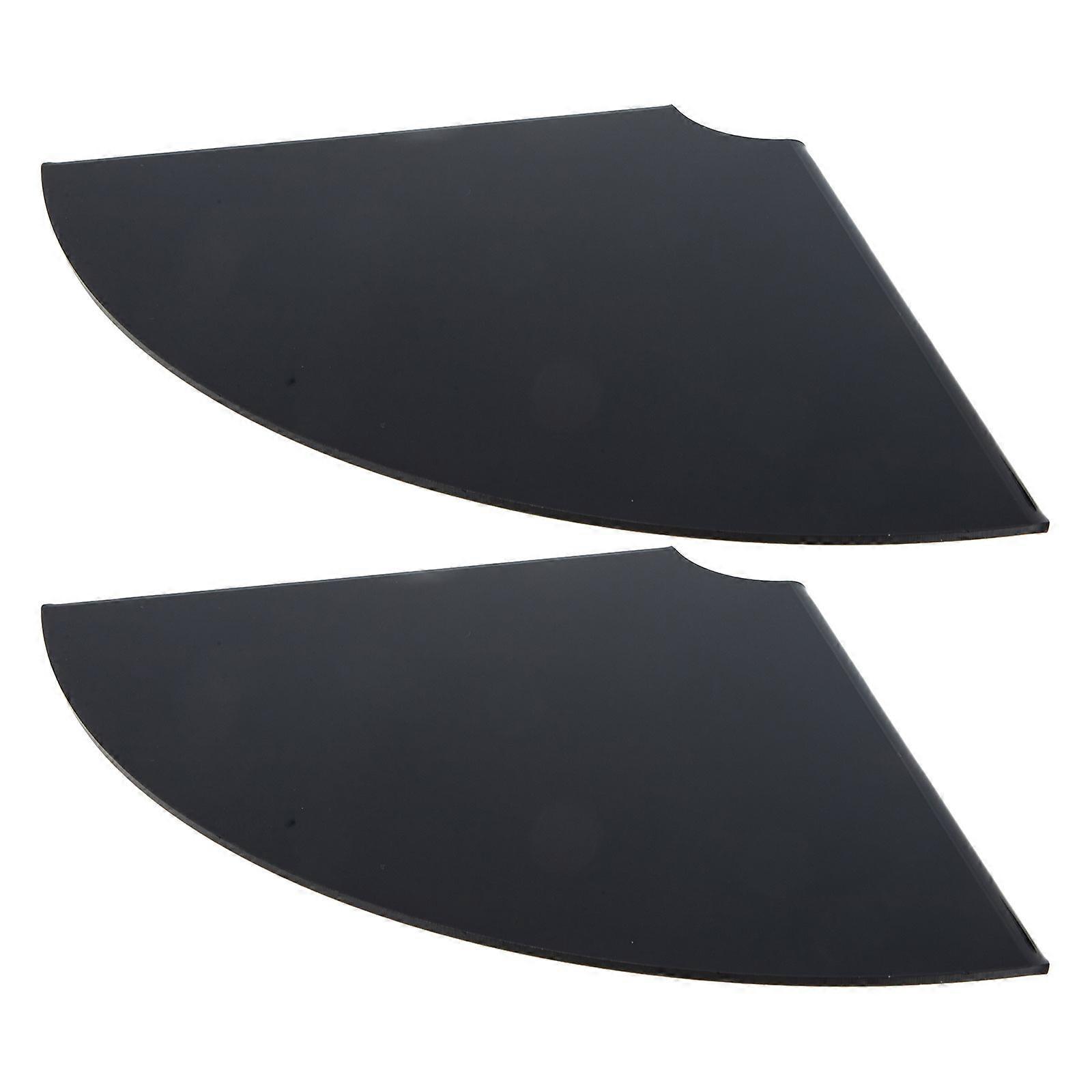 Corner Shelf Unit Floating Shelf For Wall Storage Washroom 2 Sets