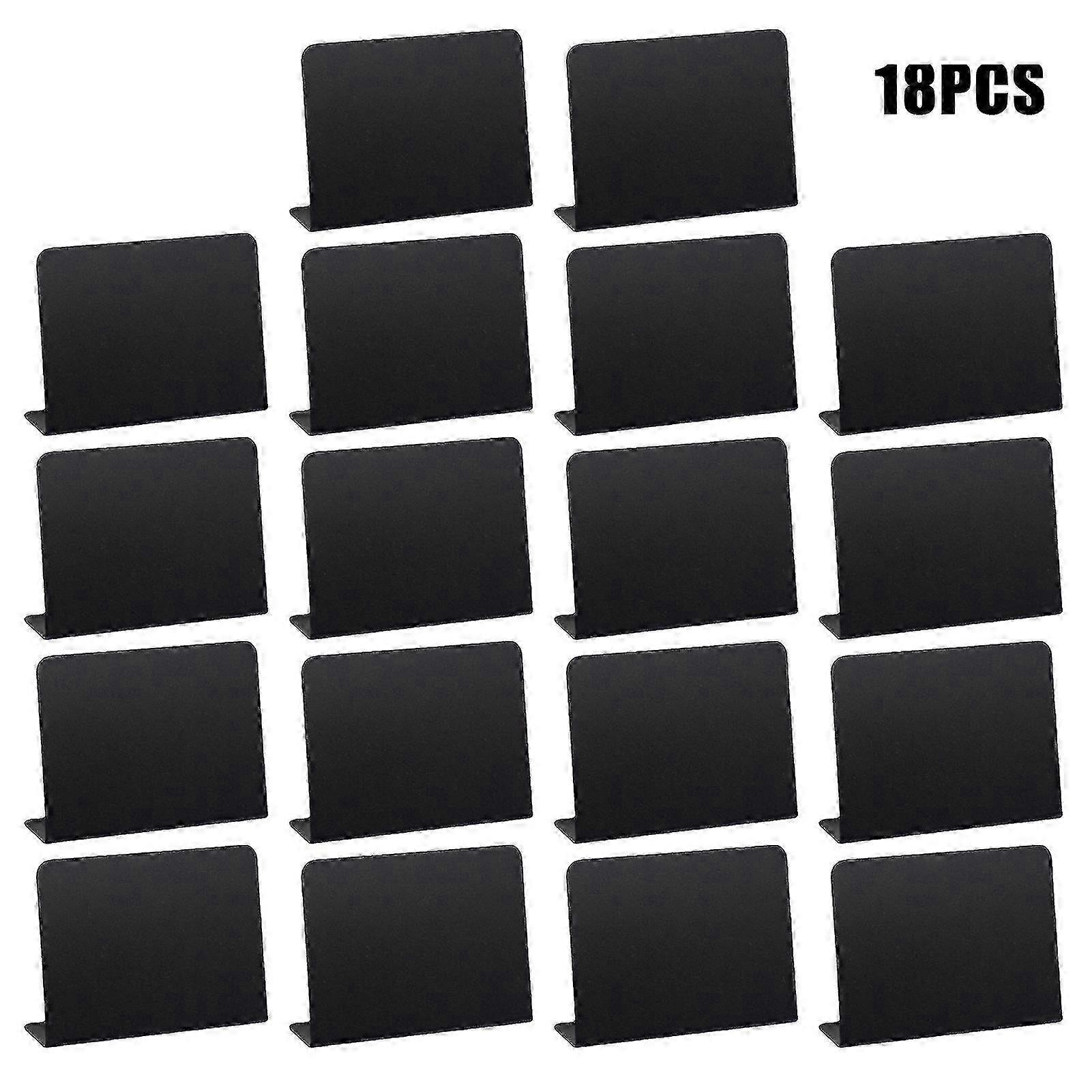 18pcs Mini Chalkboard Sign Reserved With Stand Message Board