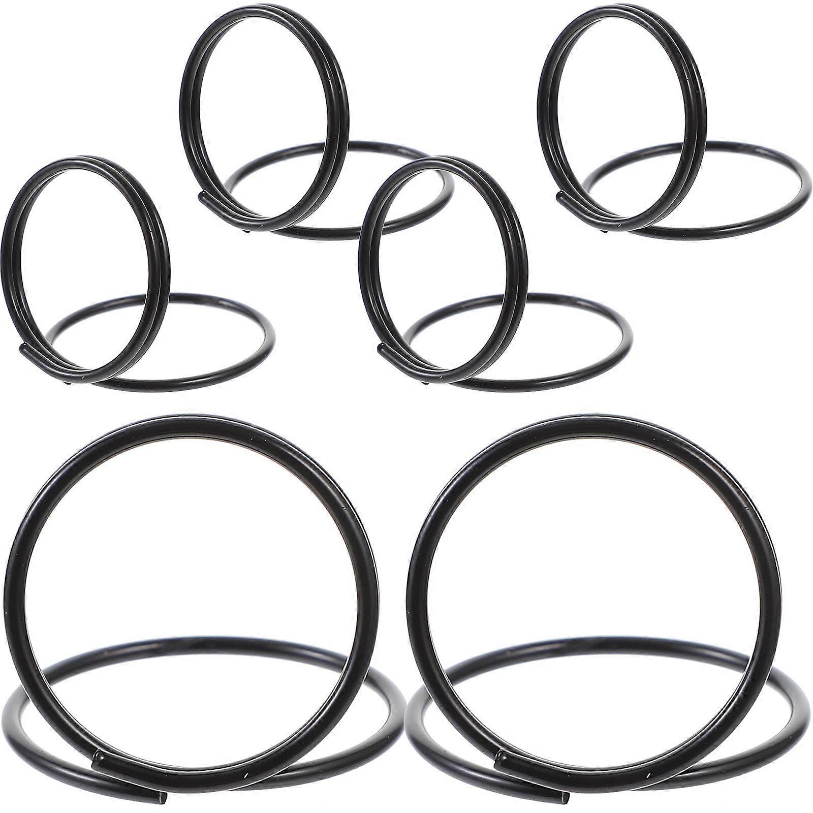 6Pcs Mini Tischkartenhalter Tischnummernhalter Bilderständer Clips Menü Memo Clips