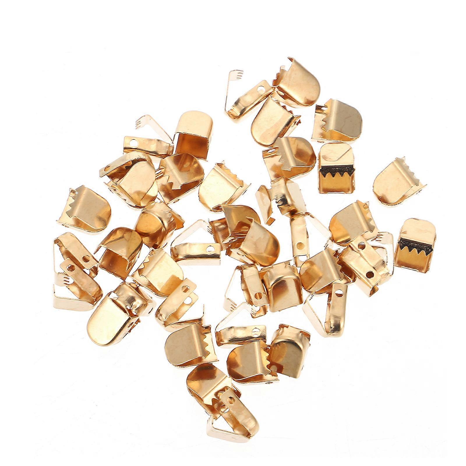 Metal Shoelace Clasps Easy Installation Shoe Accessories 100Pcs