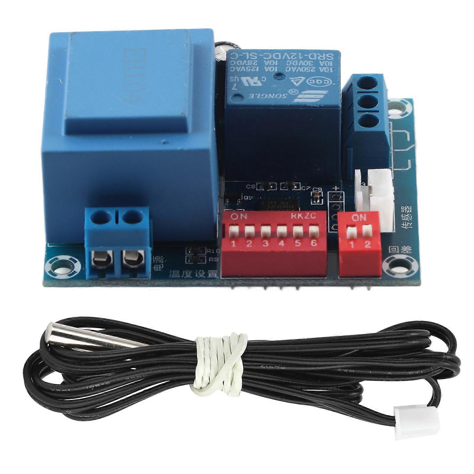 Temperature Controller High Accuracy Stable Reliable DIP Switch for Heat Dissipation220V