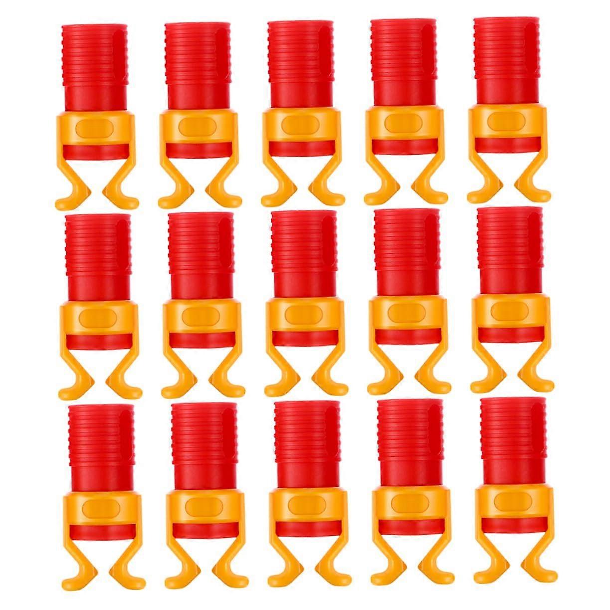 15-Piece Screw Holder Clamp – Plastic Screw Fastening Sleeve, Multi-Functional Hand Clamp Tool for Woodworking and Model Making