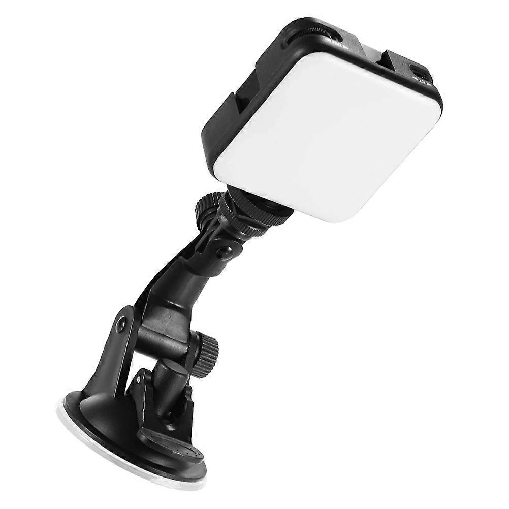 Lighting For Video Recording Led Camera Light Call Meetings Rechargeable Battery Black 2.75x0.98x3.34in 1Pack