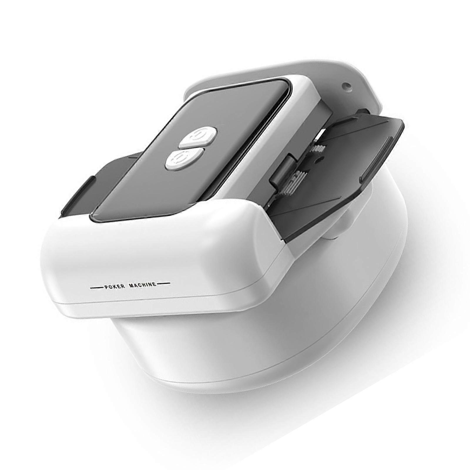 Rechargeable Automatic Card Shuffler Fully Playing Card Shuffler Machine for Professional Card Rooms Multicolor