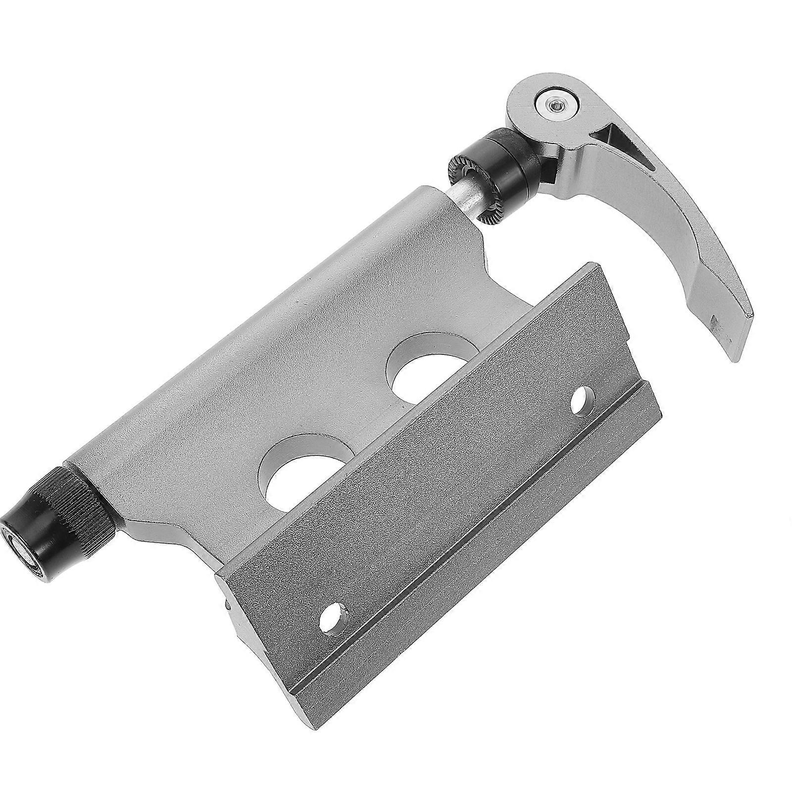 Bike Fork Mount with Quick Release Skewer for Storage and Transportation Made of Aluminium Alloy Silver