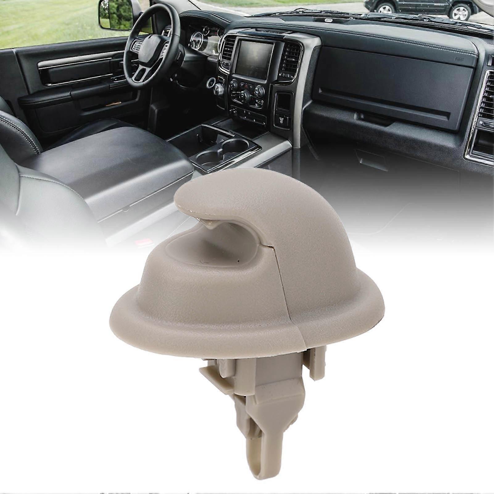 Sun Visor Retainer Clip 1DC48TL2AA Car Sun Visor Hook Replacement for Dodge Ram 1500 2500 3500 