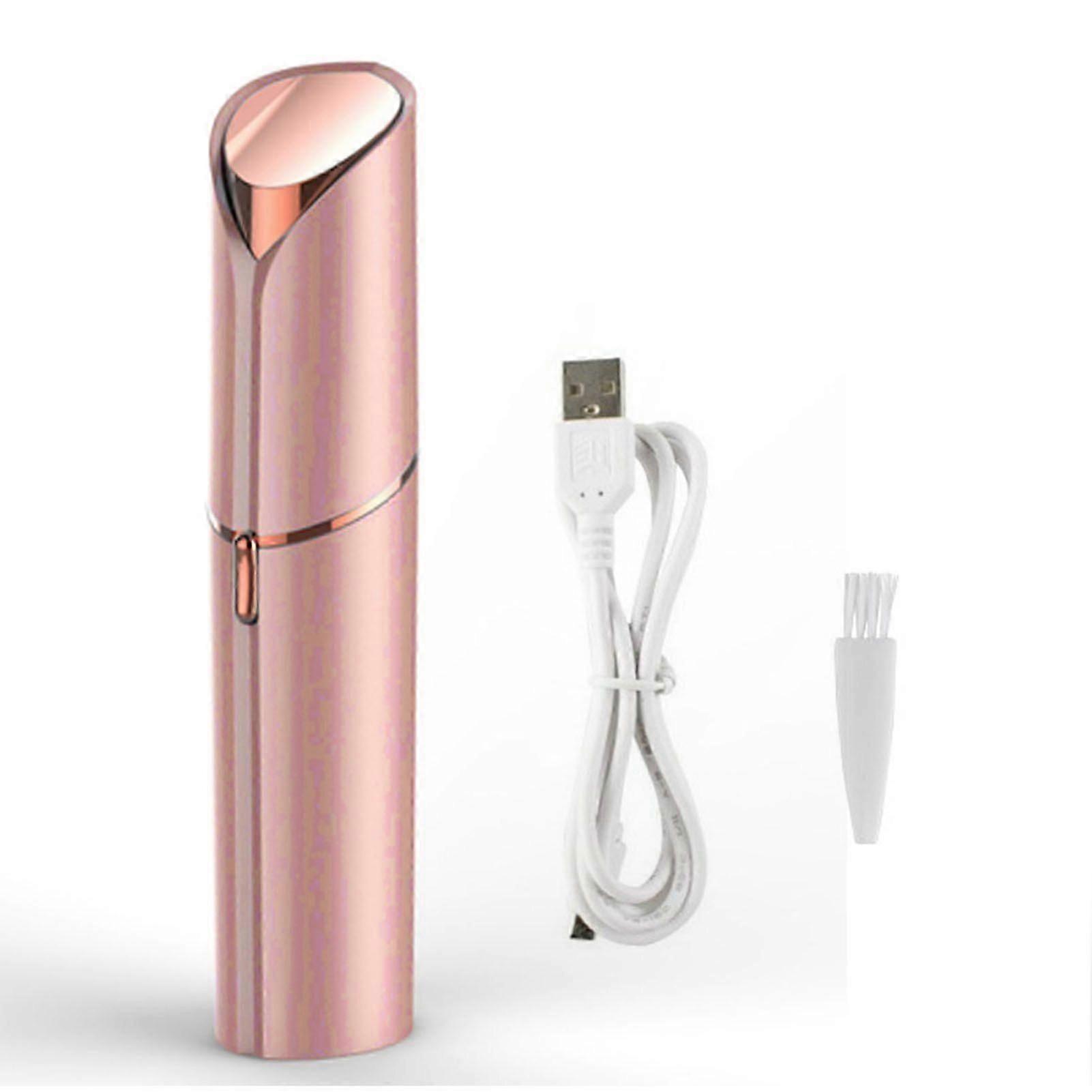 2025 أحدث طراز كهربائي لمزيل شعر الوجه للنساء أحمر شفاه على شكل محمول ...