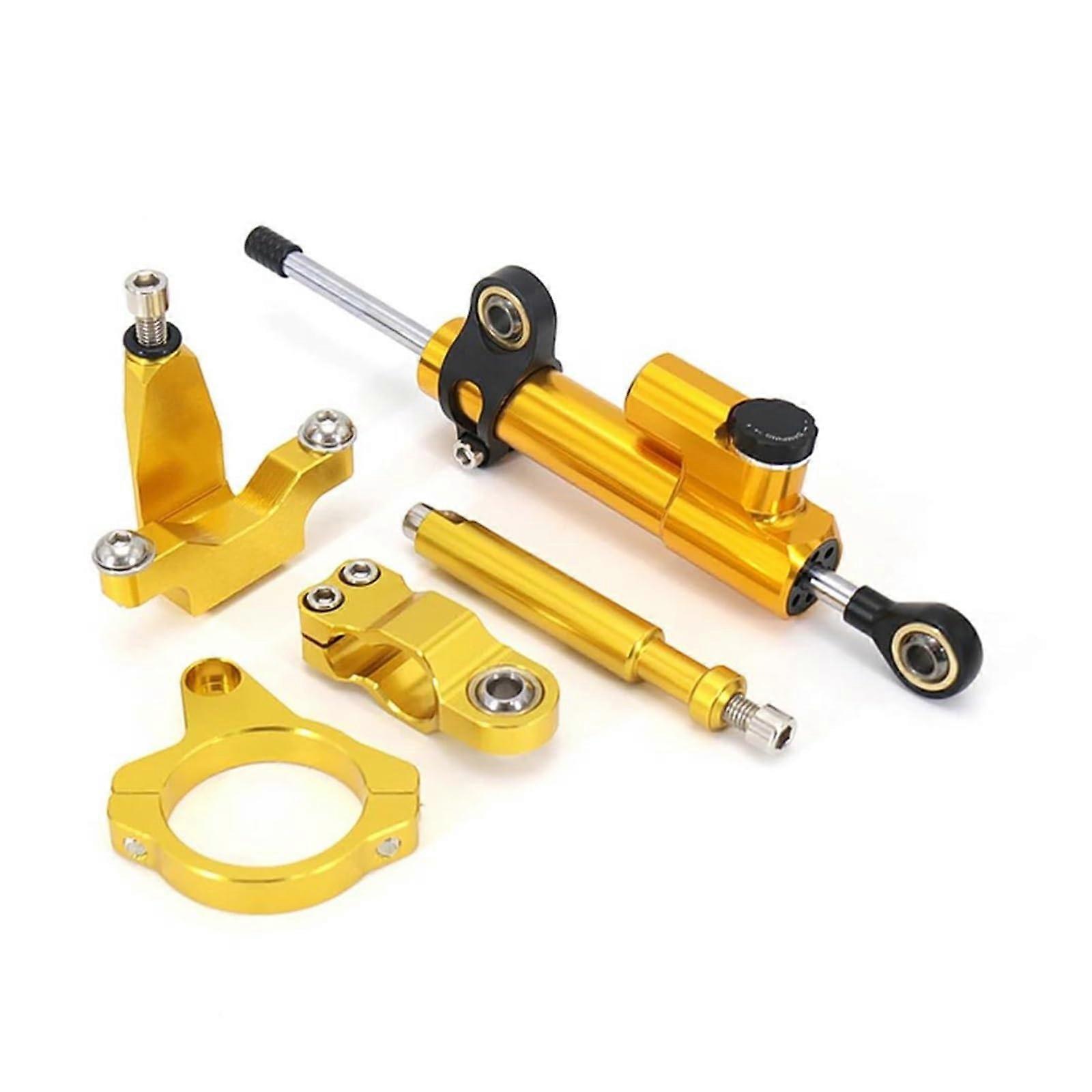 Steering Stabilizer Damper Motorcycle Steering Damper For Yamaha YZF R7 YZF R7    Stabilizer Bracket Mounting Kit (Color: Set 17)
