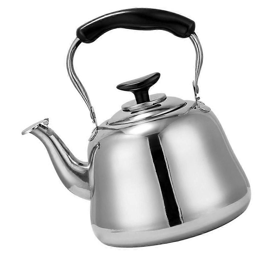 Whistling Kettle Teapot Stovetop Anti-Scalding Handle Heat-Resistant Daily Use 5L Capacity 1Set