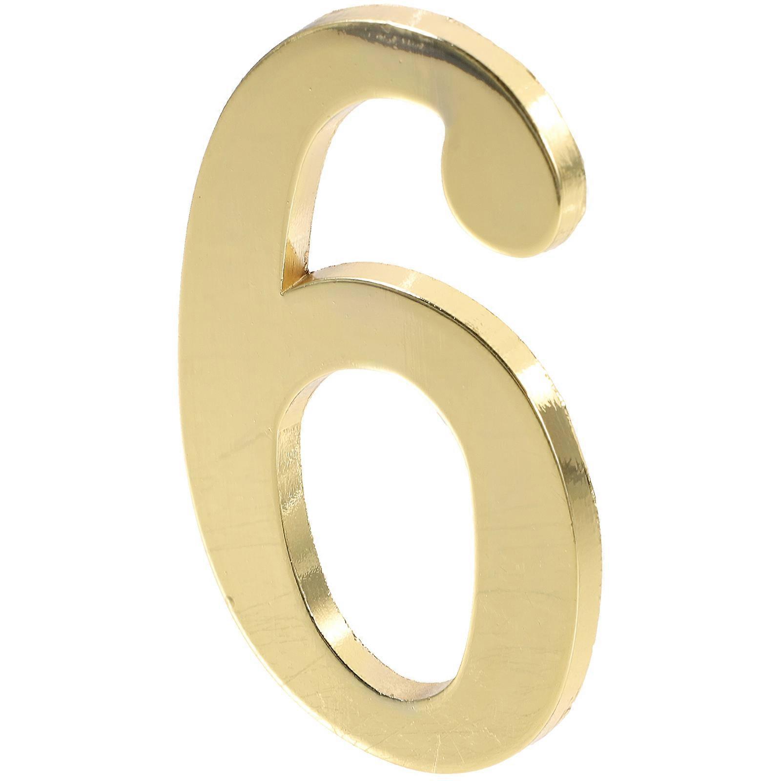 メールボックス番号 外の自宅の住所番号 金属長方形モダンデザイン耐候性 1パック