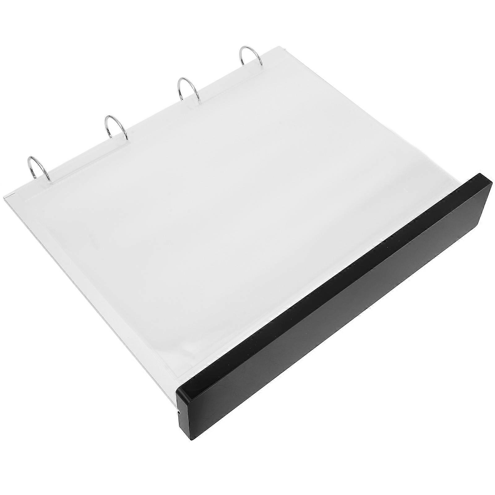 Menu Holder Desktop Display Stand Sign Holder Centerpiece Table For Menu A4 Flipping Display 1Pack