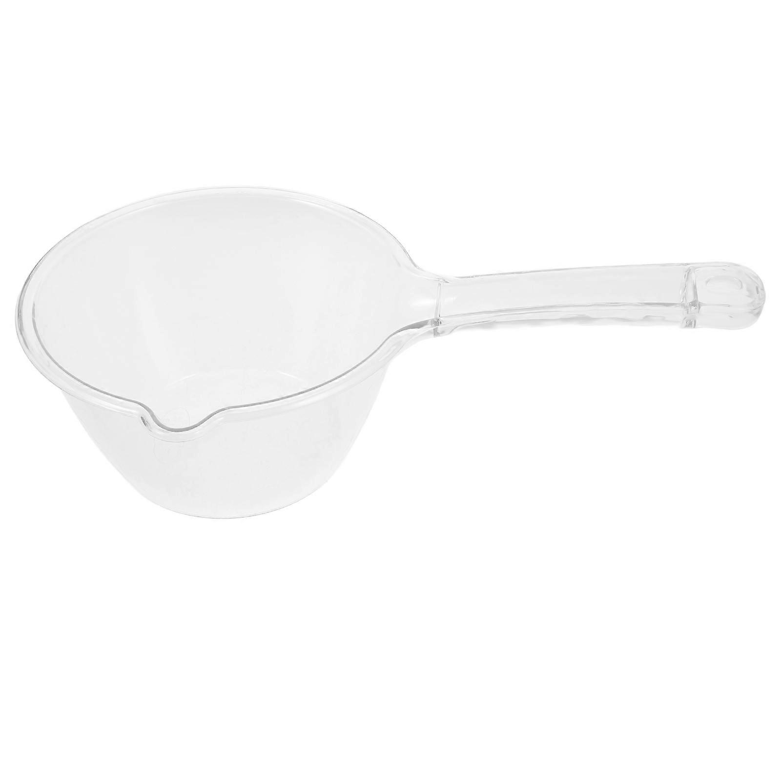 Hemoton Kitchen Water Ladle Bailer Garden Watering Tool with Hanging Hole Multipurpose Bucket Scoop 1 Set