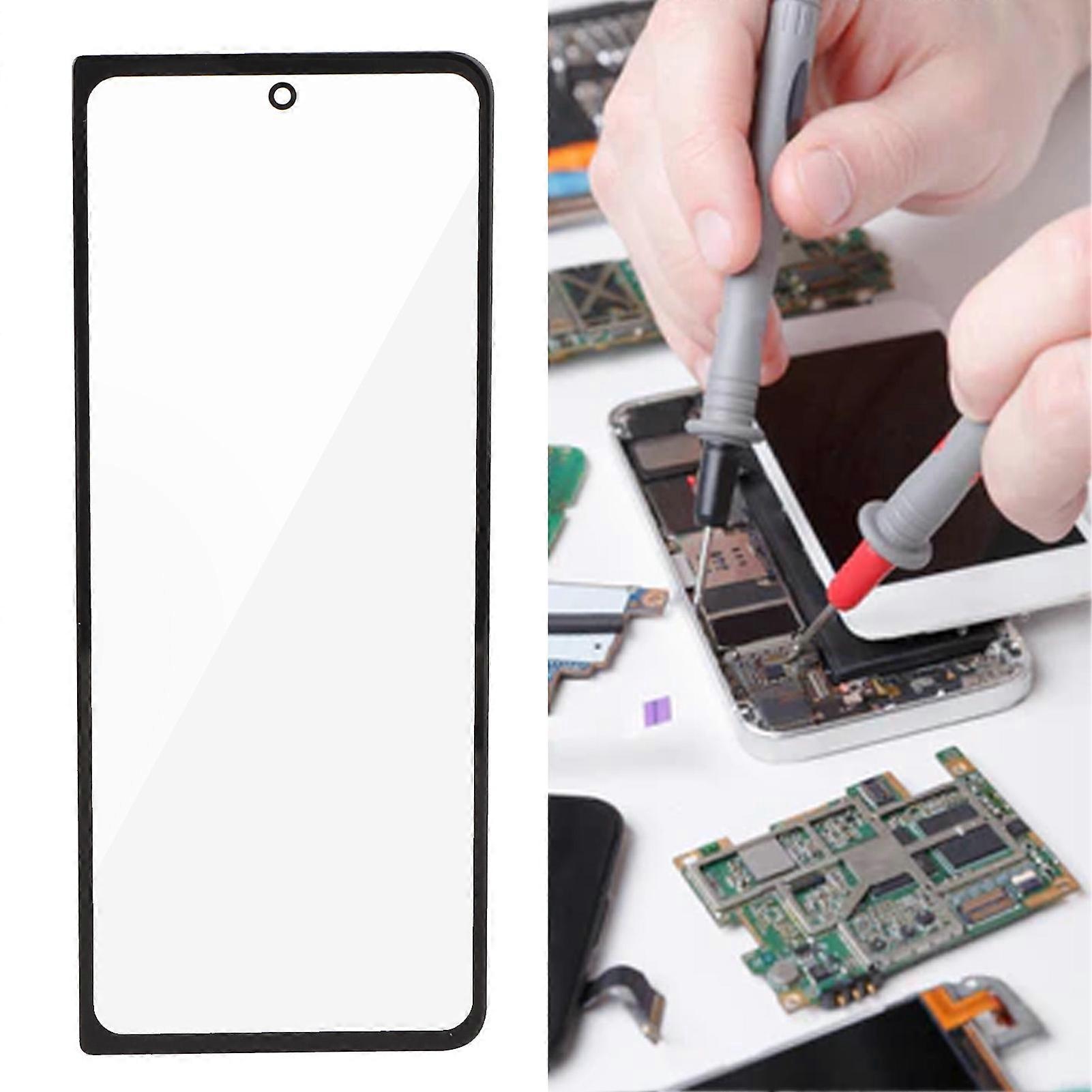 Front Outer Glass Screen Outer Lens Screen Replacement With OCA Repair Tools Kit For Samsung Galaxy Z Fold 4 5G F936 