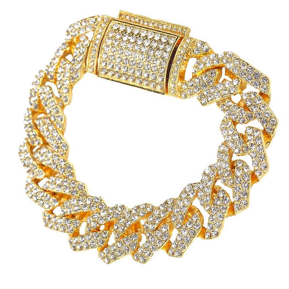 Unique Circular Wristband With Key Lock For Men Party Occasions 1Pcs