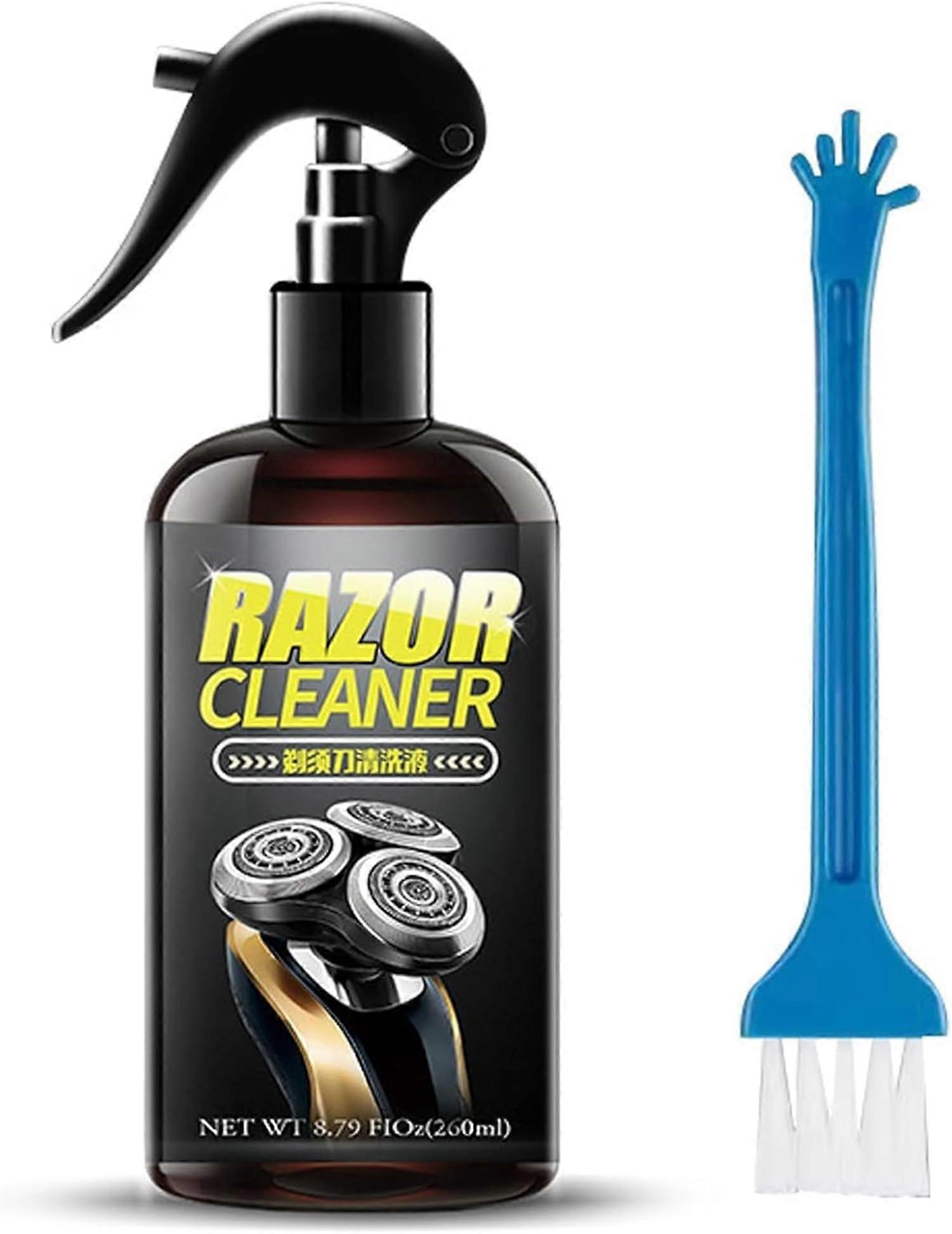 Universal Efficient Electric Razor Cleaner Spray, Cleaning Solution for Most Shavers