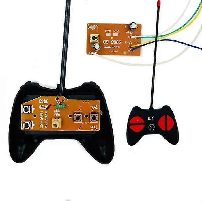 40MHz RC Remote Control Transmitter Receiver Circuit Board PCB Radio System with Antenna for Car Truck