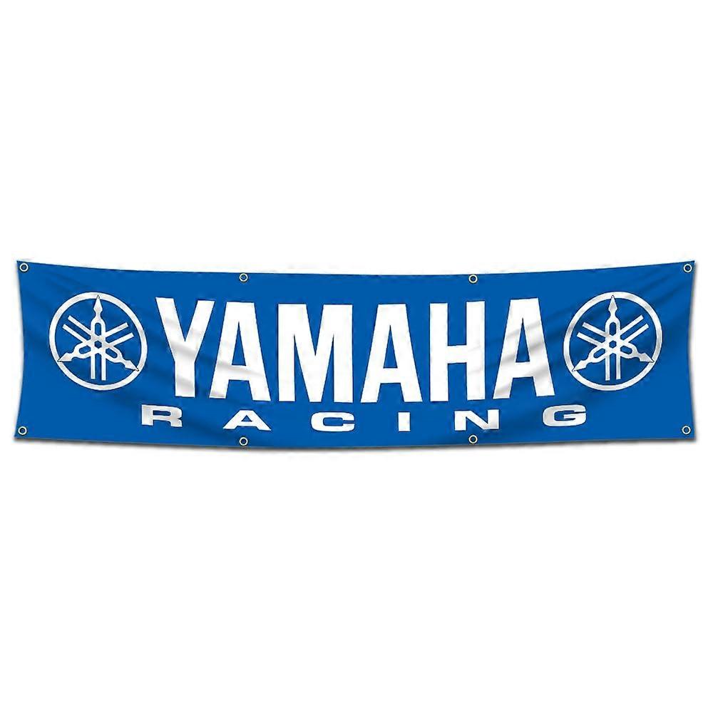 Flag Compatible with Yamaha Flag Banner Decoration ATC Motorcycle Racing 20x8ft Banner for Garage Man Cave Dormitory