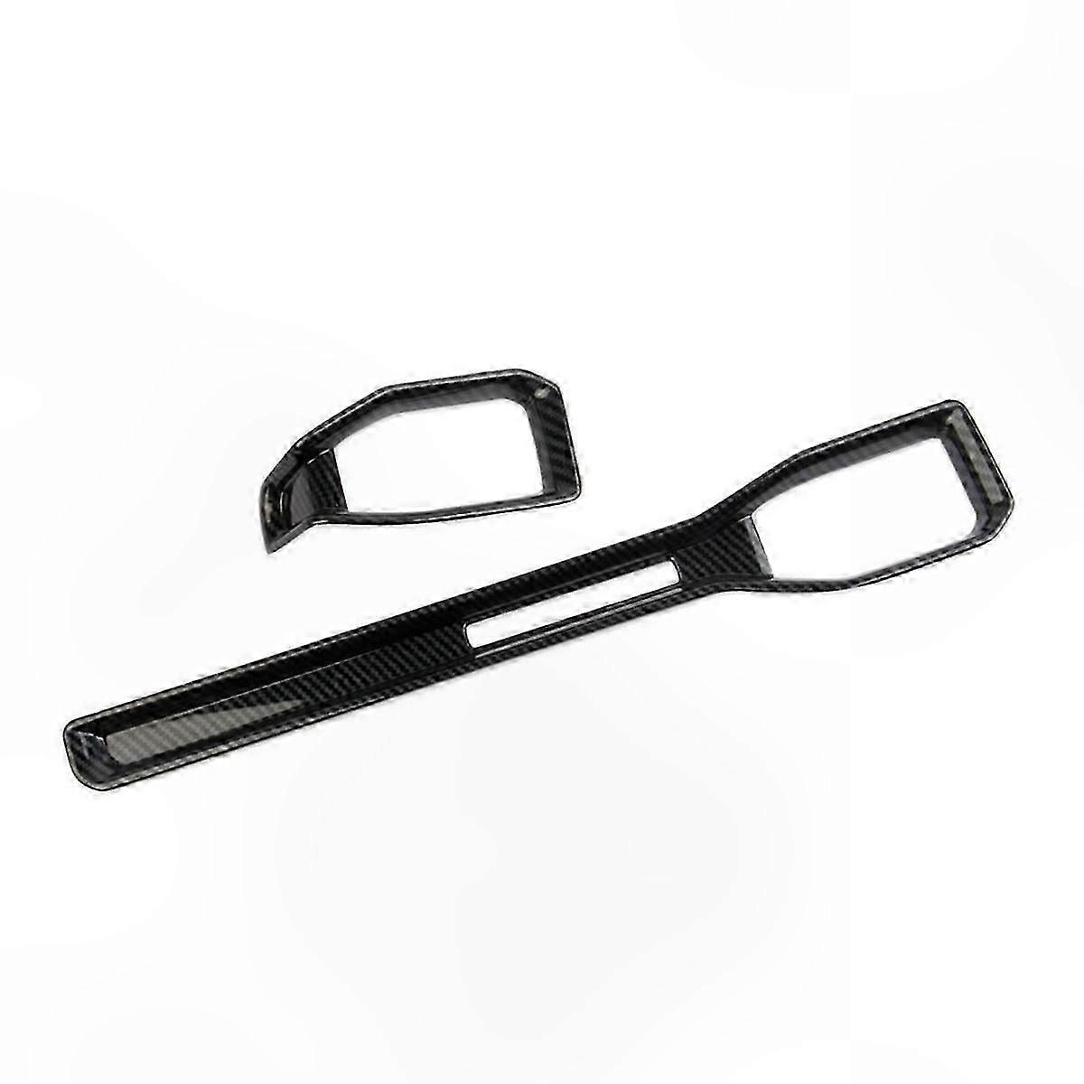 Carbon Fiber Style Dashboard Vent Trim for 2024 Models