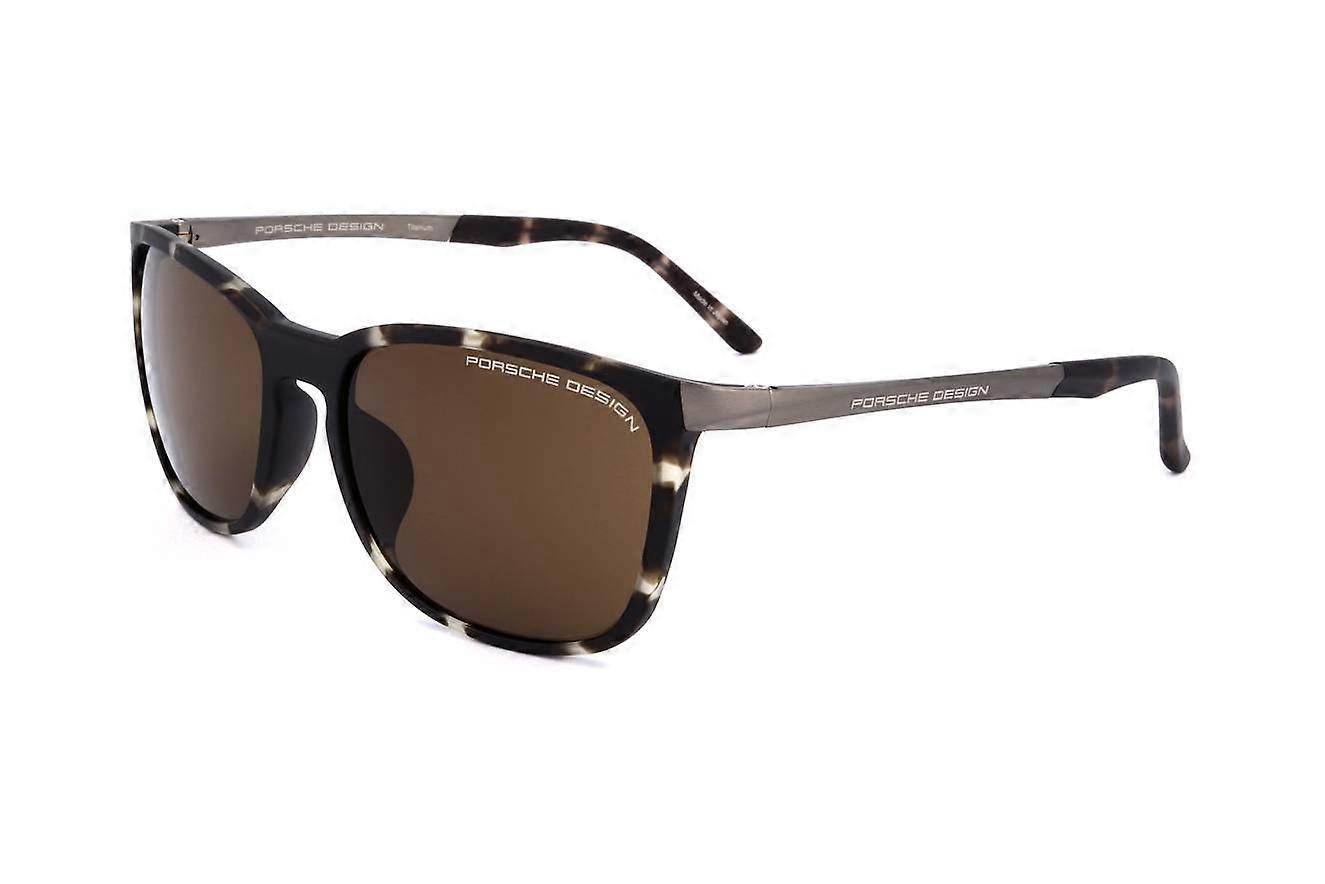 Sunglasses Porsche Design P8673 D HAVANA 57/18/140 MAN