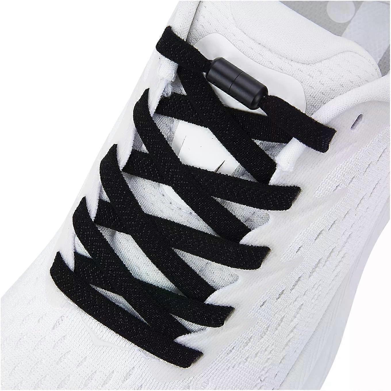 Elastic No Tie Shoelaces, 1 Pair Elastic Shoelaces for Adults & Kids Shoes