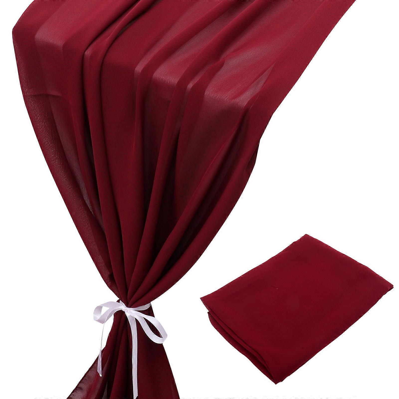 Chiffon Runners For Tables Decorative Table Decorations Special Event 1Pcs
