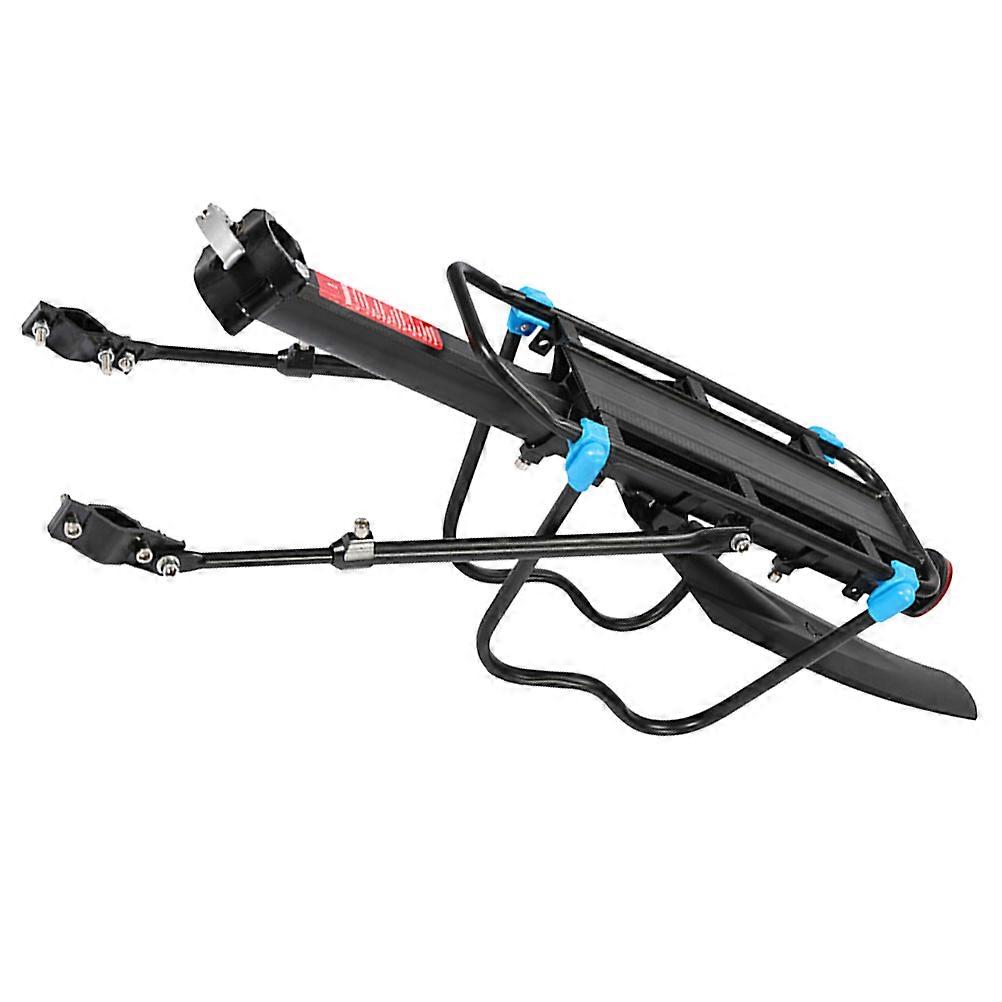 Lightweight Durable Bike Carrier Rack with Back Stand for Mountain Bikes – Easy Installation, Compact Design for Outdoor Cargo Transport and Trips