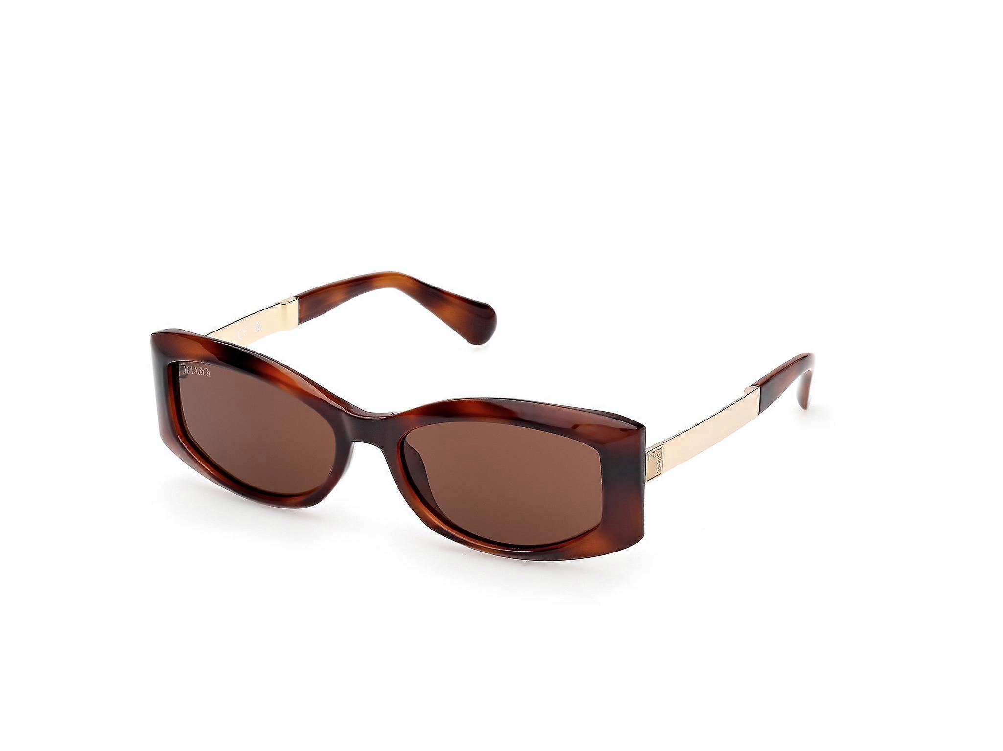 Max & Co. Brown Sunglasses MO0123 Sunglasses - MAX&Co. Authorized Retailer | coolframes  main image 3
