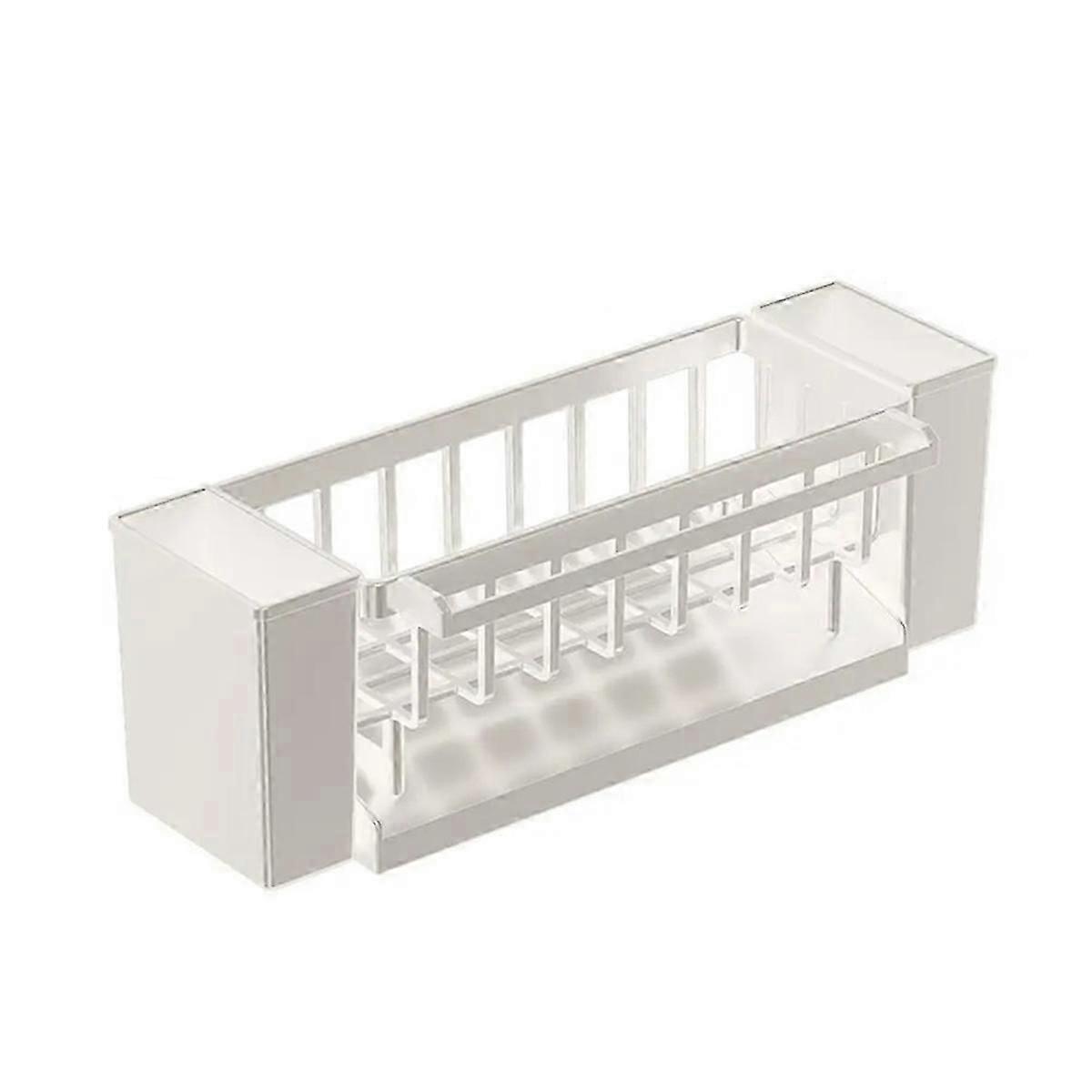 filter basket Kitchen Sink Drain Rack white