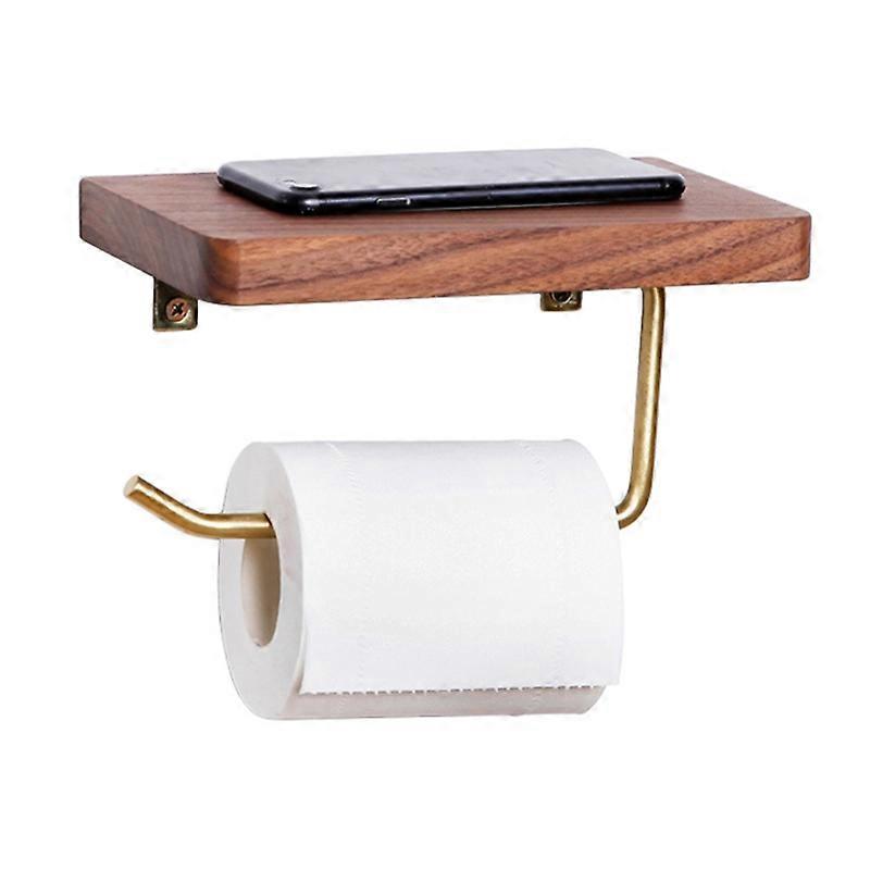 Tissue Box with Screws Decorative Towel Rack with Storage Shelf Shelf for Office Bedroom Bathroom Kitchen