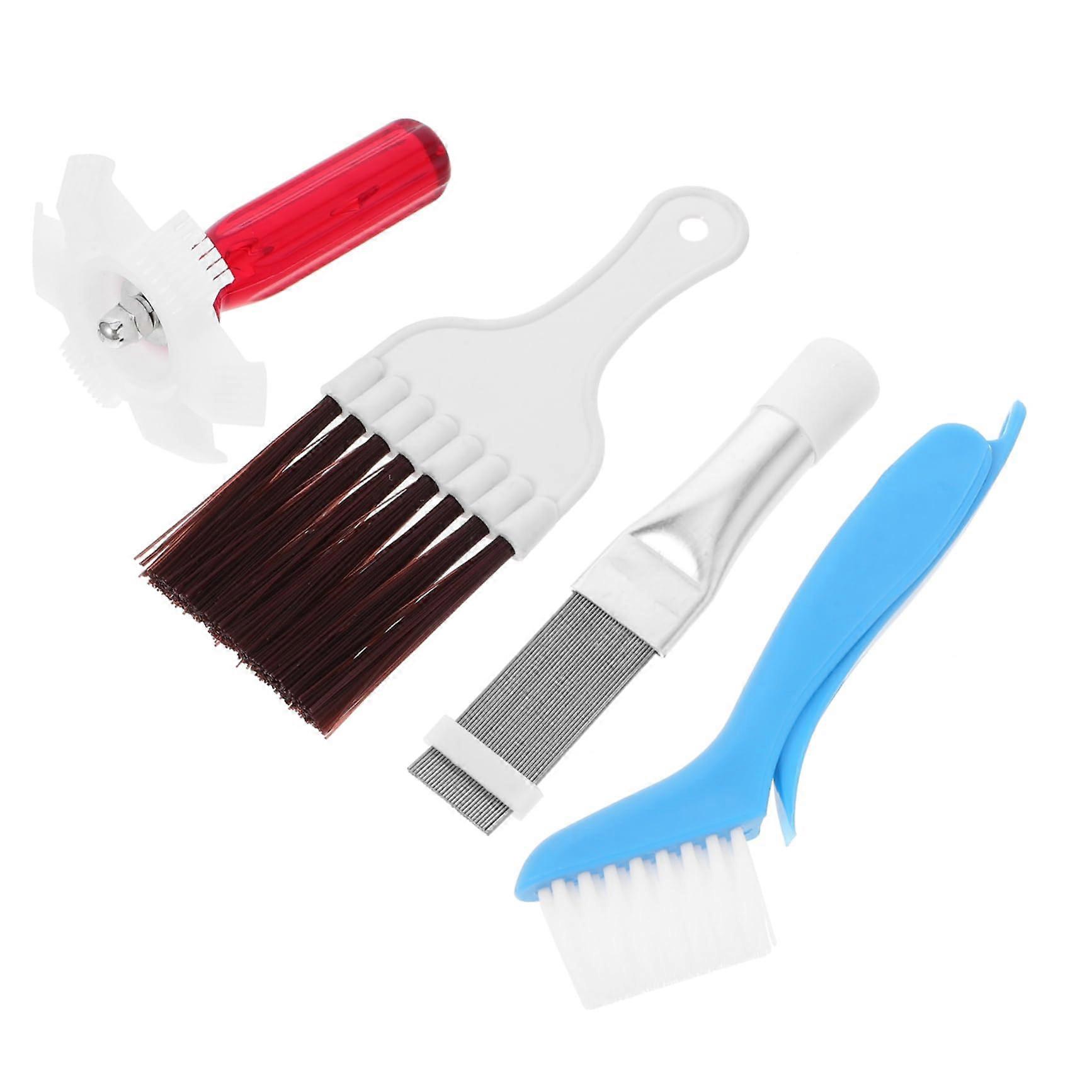 1satz Stainless Steel Air Conditioner Cleaning Tool - Folding Fin Combing Brush for Efficient Performance and Longevity
