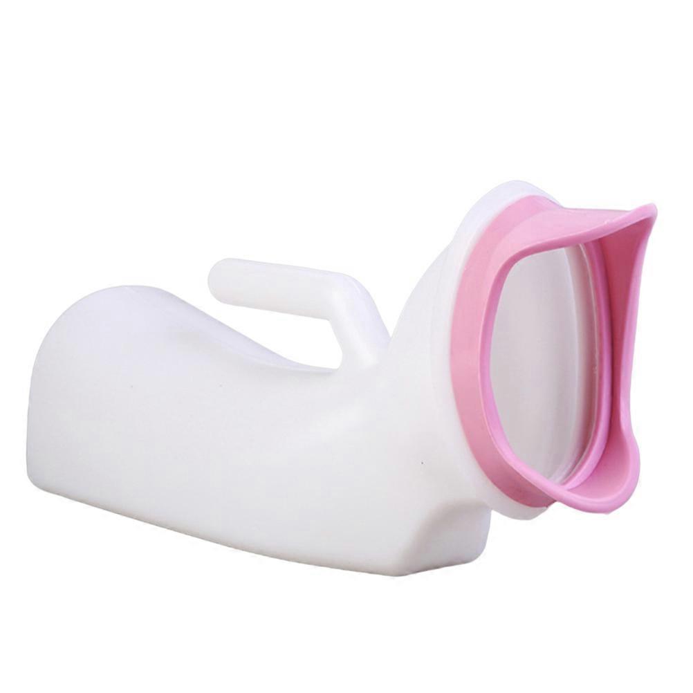 Reliable Handle Design Urinal Bottle For Women And Travel Comfortable Usage 1Pc