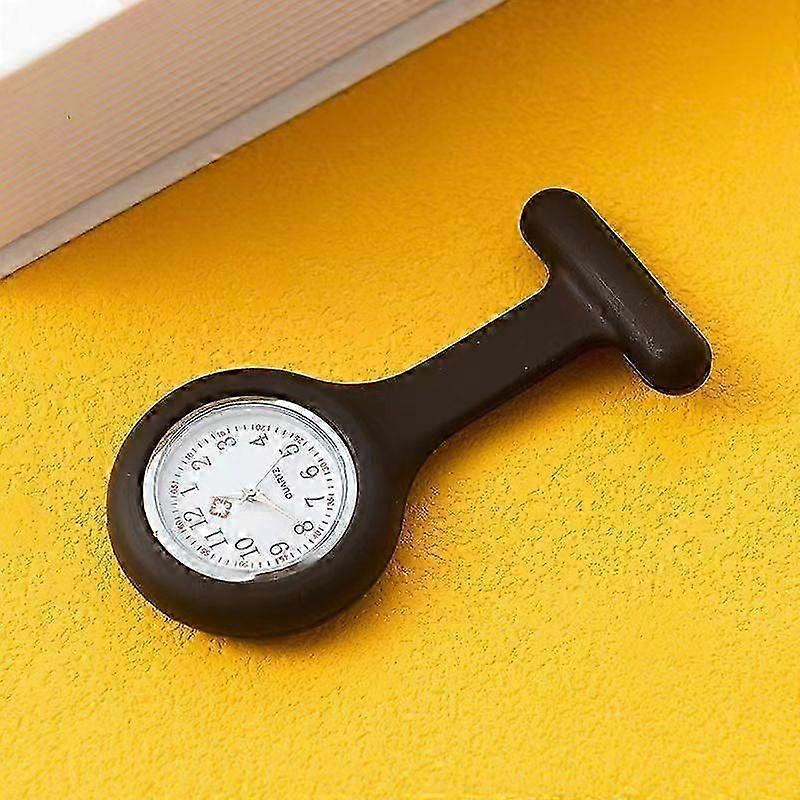 Üniformalar, Hastaneler ve Klinikler için Mükemmel Öğrenciler, Kadınlar ve Erkekler için Klipsli Tıbbi Cep Saati ile Silikon Hemşire İzle