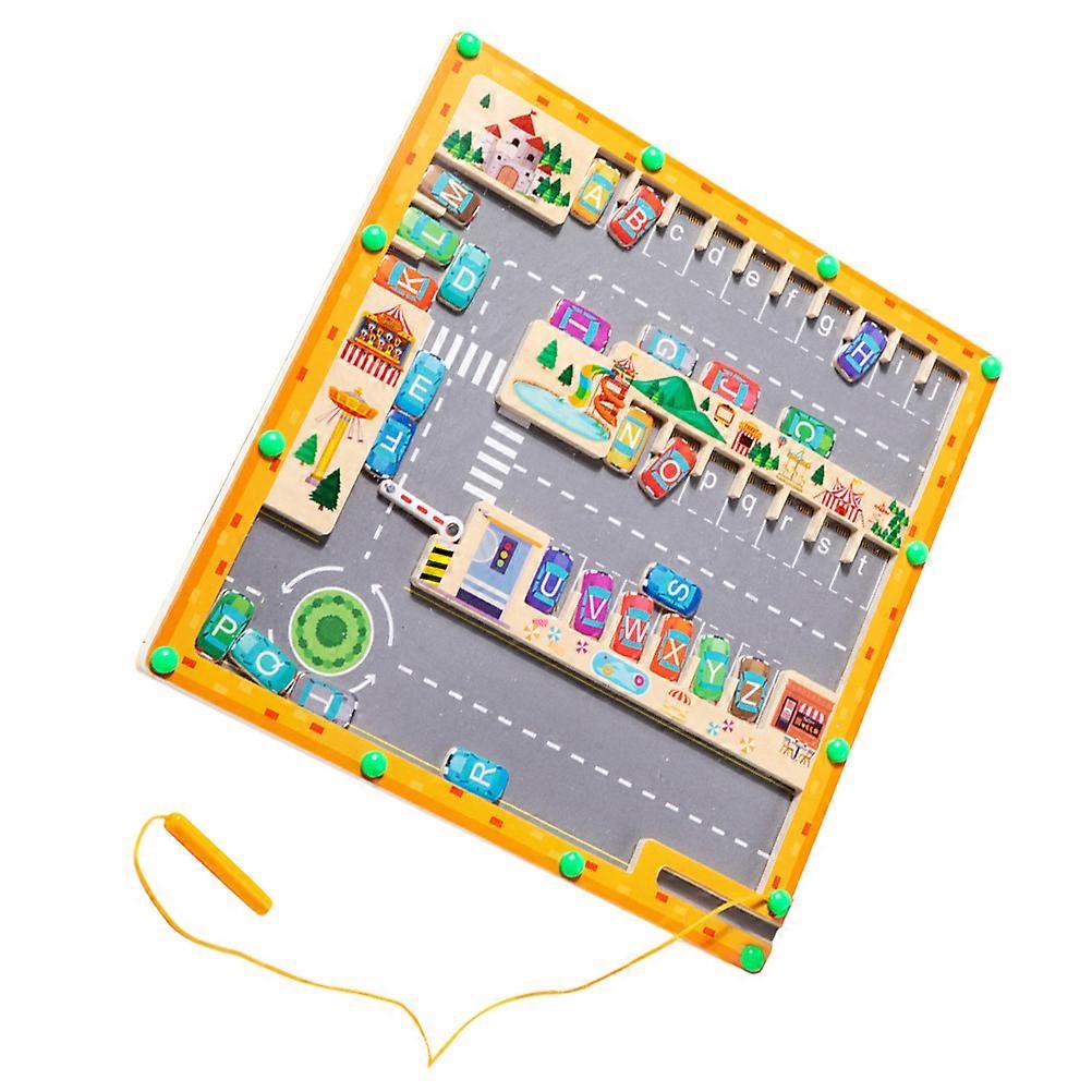 Educational Alphabet Maze Toys For Kids In Assorted Color 1Pack