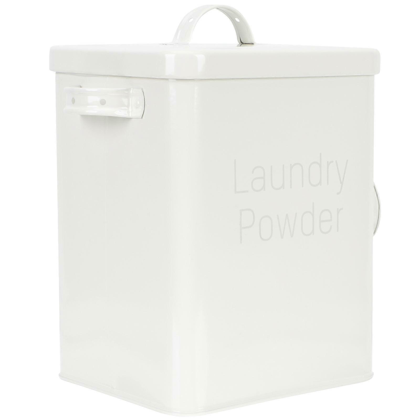 Laundry Box Laundry Soap Container Laundry Powder Storage Case with Scoop