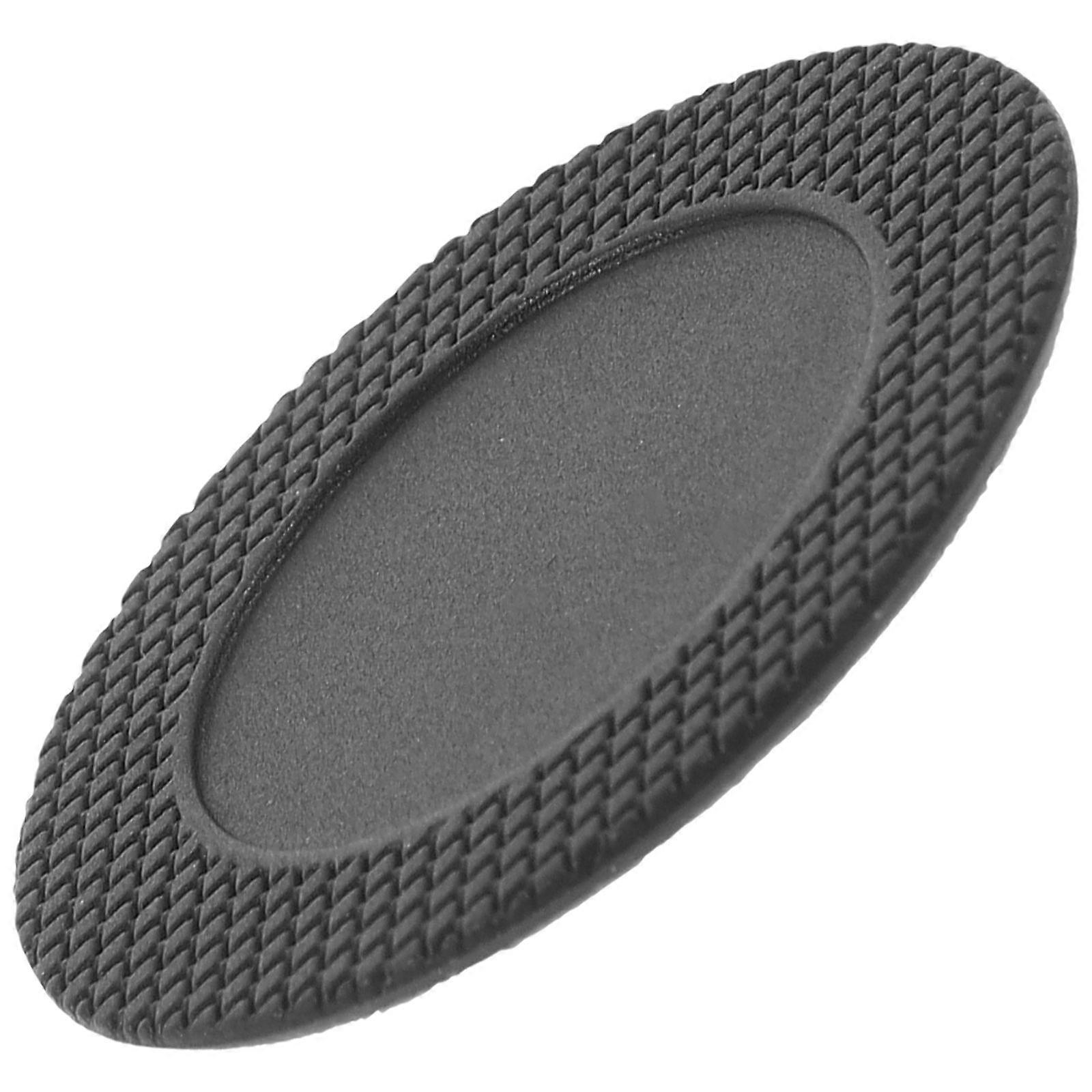 Anti-Slip Silicone Round Cup Mat Protective Tumbler Pad For Home Use Black Waterproof Self-Adhesive Design 1Set