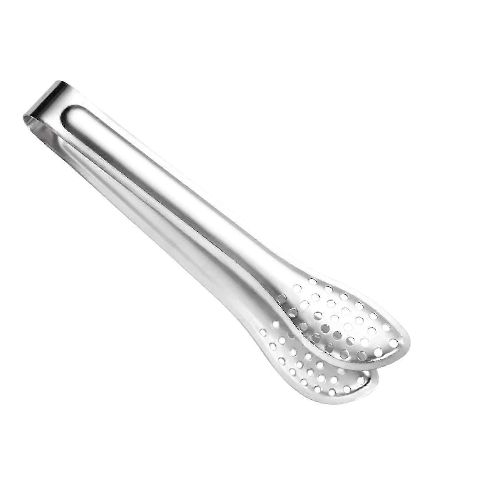 Stainless Steel Food Tongs for Barbecue & Baking - Versatile Tongs for Grilling, Roasting Steak, & Serving Bread