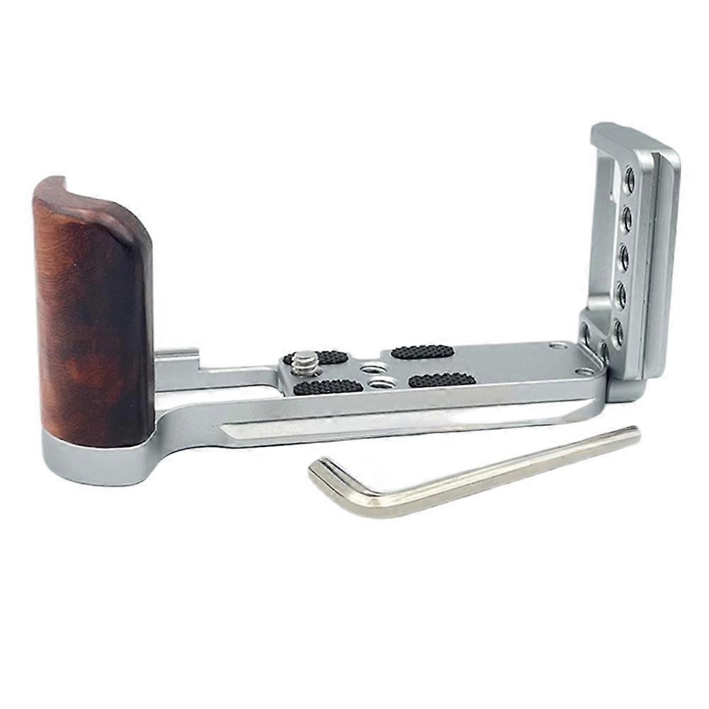 Wooden handle camera L type quick release plate for XT30 XT30II XT10