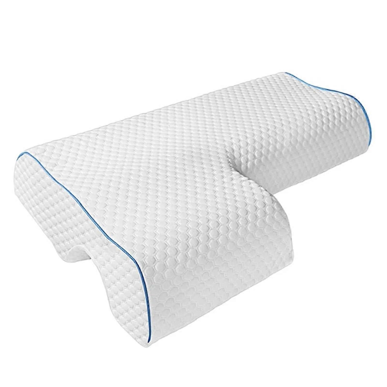 Memory Foam Pillow, Pair with Armrest, AntiPressure, Relieves Neck Pain