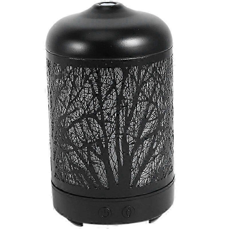 Metal Tree Essential Oil Diffuser 100Ml Aroma Diffuser Ultrasonic Aromatherapy Humidifier Cool Mist Maker For Home Office