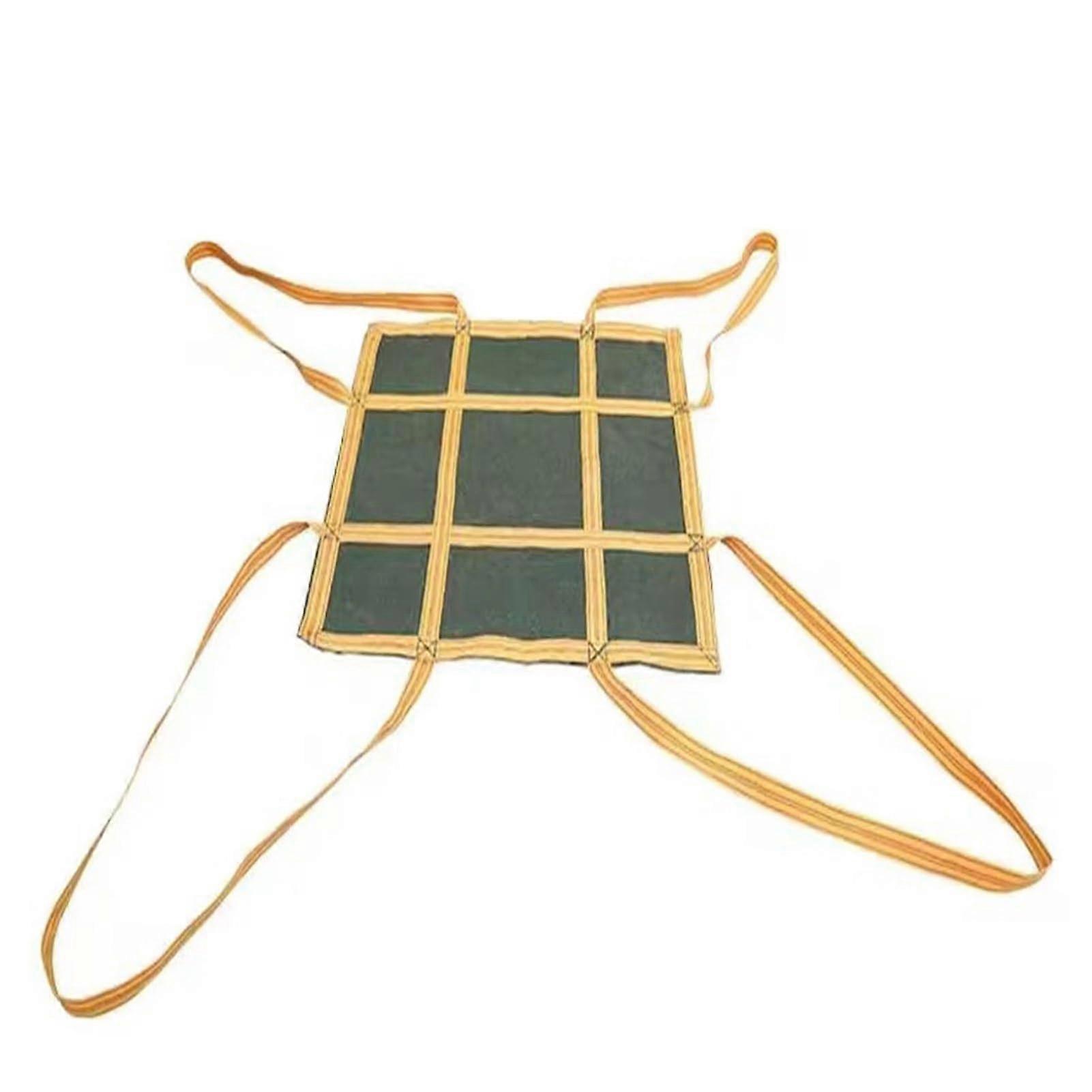 Hanging Lifting Net  Soft Canvas Carry Bag, Cargo Net for Crane Pallets, Load Capacity 1.52 Tons, TearResistant, Strong (100 x 100 cm)