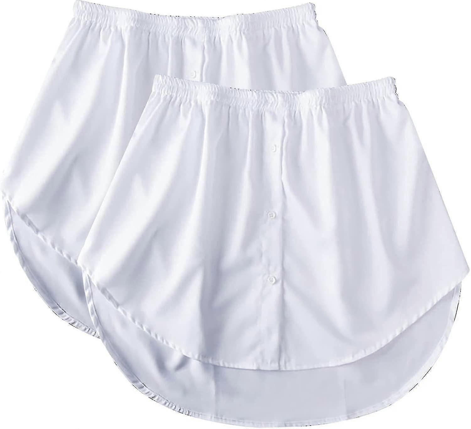 2 Pack Women's Shirt Extender Petticoat