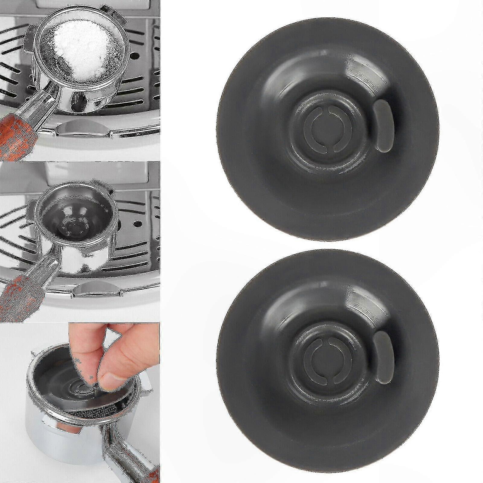 54mm Cleaning Disc for Espresso Coffee Machines, 2-Pack Replacement Cleaner Accessories