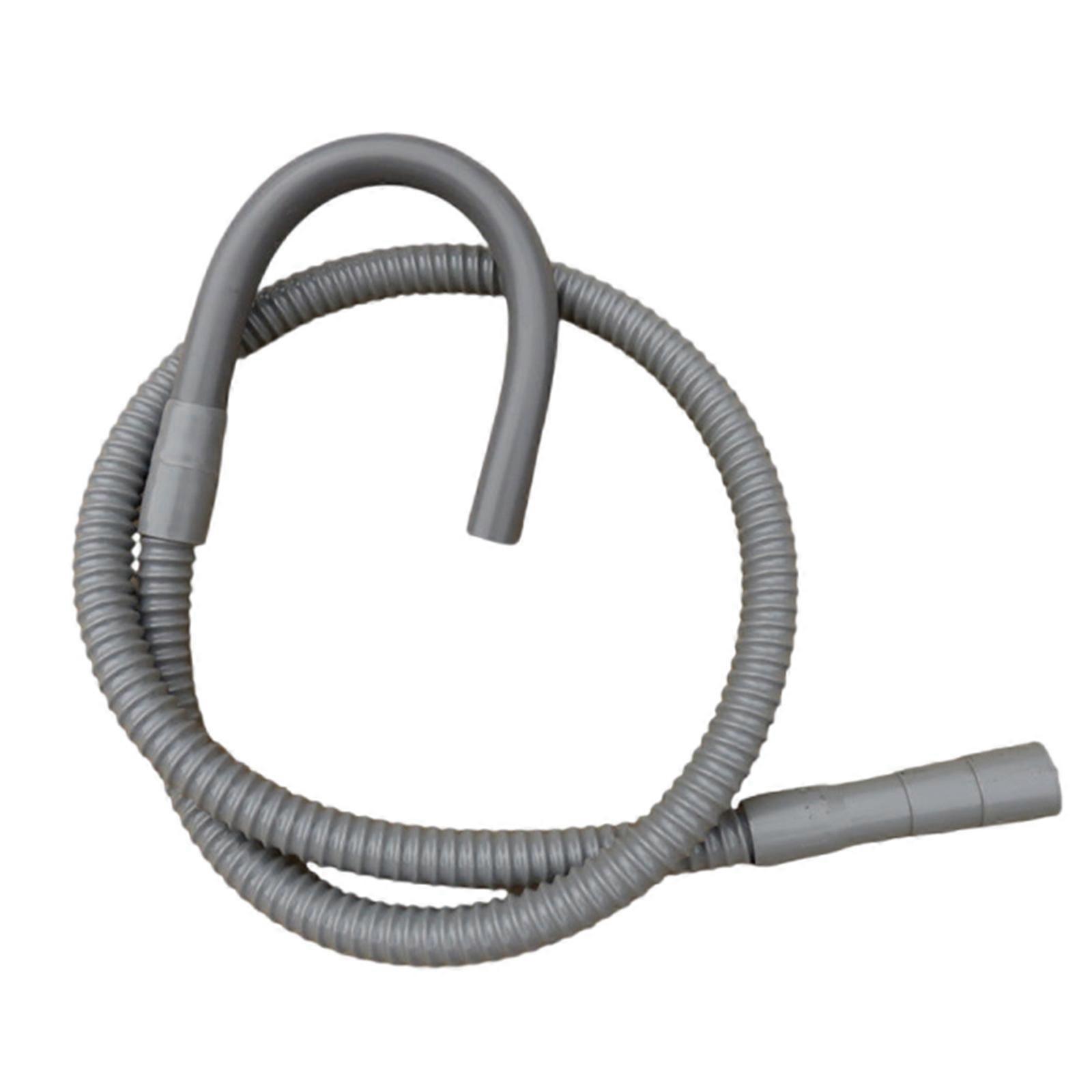 1.83m High Strength Plastic Drainage Pipe Drain Hose Plastic Texture for Automatic Top Load Washers Easy Installation Multicolor