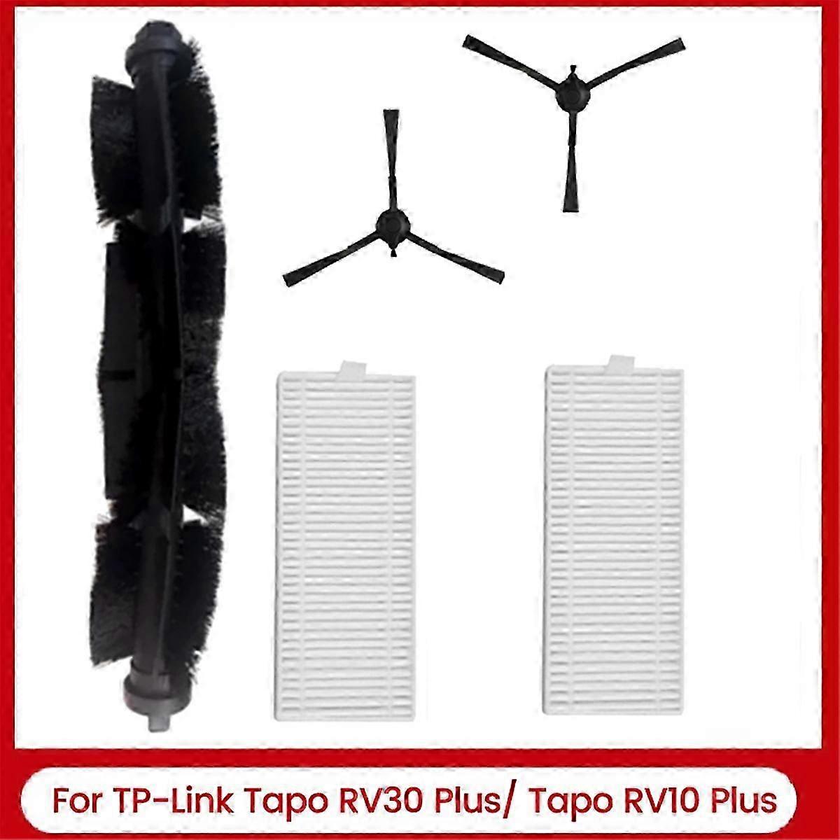 5PCS Replacement Parts compatible TP-Link Tapo RV30 Plus / Tapo RV10 Plus Vacuum Cleaner Accessories Main S-jc